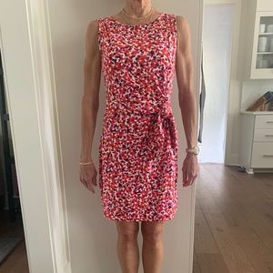 Diane von Furstenberg Pink/Orange Dress - Size 2